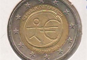Áustria - 2Eur 2009 -10 Anos da Introdução do Euro