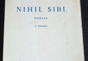 Livro Nihil Sibi Miguel Torga 3ª edição por abrir