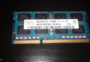 Memória RAM 4Gb portátil