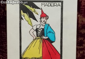 Calendário 1950 Madeira Raro