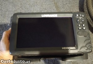 Lowrance hook reveal 9 transdutor tripleshot bateria powermax 10h