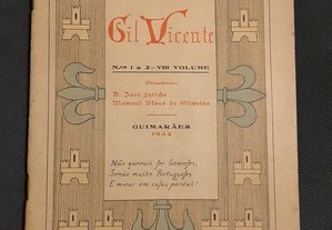 Gil Vicente, Revista Literária de Cultura Nacionalista (Guimarães, n.º 1 e 2)