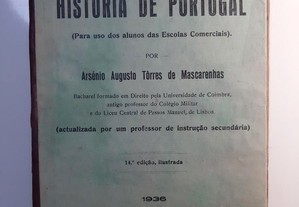 Compêndio de História de Portugal Arsénio Augusto