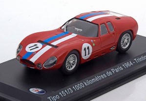 * Miniatura 1:43 Maserati Tipo 151/3 | Prova 1000 Km de Paris 1964)