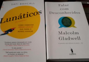Obras de Safi Bahcal e Malcolm Gladwell