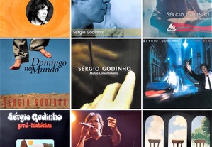 Sérgio Godinho - 10 CDs - Raros - Muito Bom Estado