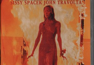 Dvd Carrie - terror - Sissi Spacek/ John Travolta - edição especial com extras - o original