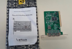 Placa Firewire PCI - NOVA