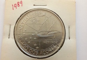 Moeda 100$00 Escudos - 1989 Arquipélago dos Açores