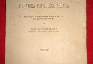 Florilégio da Literatura Portuguesa Arcaica