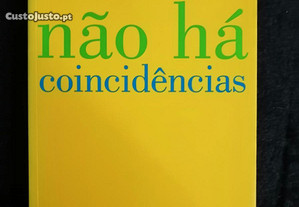 Livro "Não há coincidências" de Margarida Rebelo Pinto - como novo