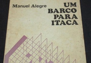 Livro Um barco para Ítaca Manuel Alegre 1974