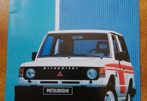 publicidade MITSUBISHI PAJERO para colecionadores