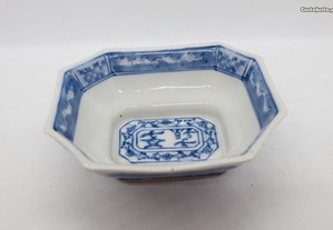 Covilhete Octogonal Porcelana Chinesa Paisagem XX, 12 cm marcada