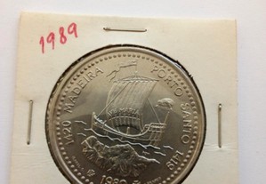 Moeda 100$00 Escudos - 1989 Madeira, Porto Santo