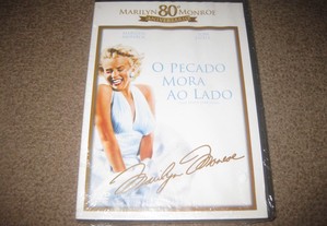 DVD "O Pecado Mora ao Lado" com Marilyn Monroe/Selado!