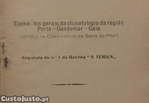 Elementos gerais da climatologia da regio Porto - Gondomar - Gaia