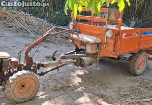 Motocultivador Meccanica Benassi Traviata (Motor Lombardini) com Atrelado