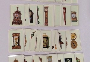 Bonita colecção completa de 100 calendários de Relógios Antigos uma edição F. Mas de 1989
