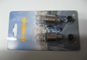 (00162) 2 Lâmpadas LED para válvula de pneu