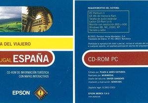 CD-ROM Guía del Viajero - Portugal y España