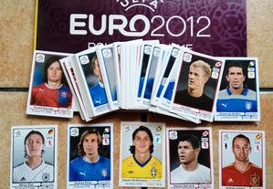 Euro 2012. 70 cromos novos