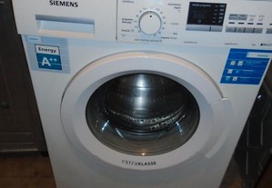 Máquina de lavar roupa Siemens mod. IQ 500 de 8 Kg A + 1000 rpm