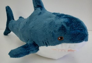 Peluche Novo Tubarão Azul 45cm