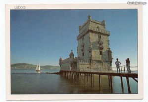 Lisboa - postal ilustrado