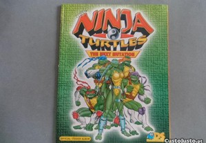 Caderneta de cromos Ninja Turtles (inclui jogo)