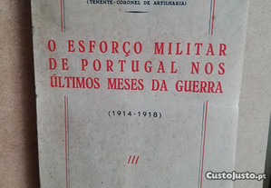 Maia Pinto - O esforço militar de Portugal