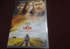 DVD-Uma vida inacabada-Redford/Lopez/Freeman-Selado