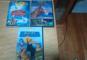 3 dvds originais Disney