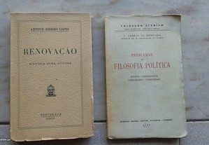 Obras de Arthur Ribeiro Lopes e L.Cabral de Moncad