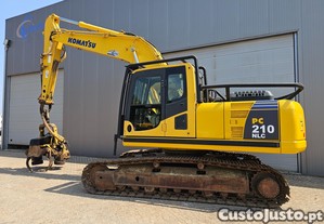 Escavadora de rastos - Komatsu PC210, 2007