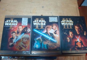 trilogia original star wars 3 fillmes 2 dvds ediçoes duplas