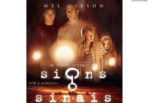 DVD Signs - Sinais NOVO SELADO Filme Mel Gibson Joaquin Phoenix ENTREGA JÁ