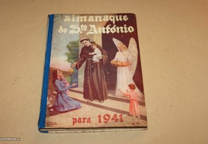 Almanaque de Santo Antonio Para 1941.