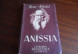 "Aníssia" de Leão Tolstoi - 1ª Edição s/d