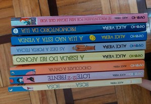 8 livros Alice Vieira