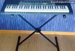 Piano - Casio Teclado Digital CTK-2500 + Mesa de Suporte