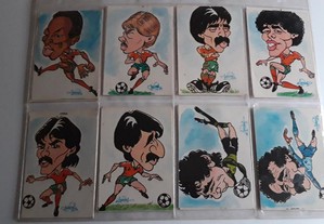 Calendários, Futebol Caricaturas 1984