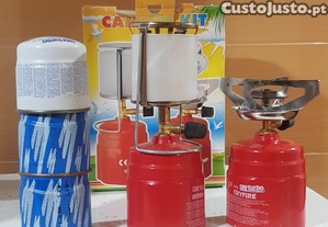 Kit de fog�o a gaz e luz