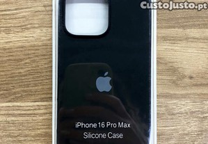 Capa de silicone Apple para iPhone 16 Pro Max