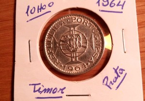 10 Escudos 1964 de Timor