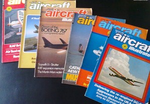 Revistas aviação: Aircraft illustrated 1982