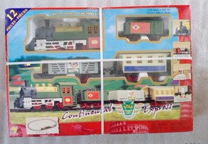 Comboio de brinquedo antigo- "Continental Express"