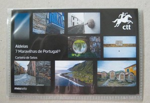 Carteira de Selos das Aldeiras das 7 Maravilhas de Portugal