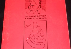 Livro A Vida num Traço Baltazar Ortega 1992