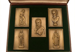 Medalhas alusivas ao escultor "António Soares dos Reis"